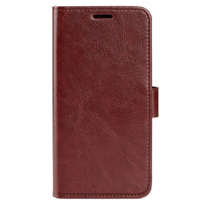 Folio-hoesje voor Samsung Galaxy S23 5G Vintage Leereffect