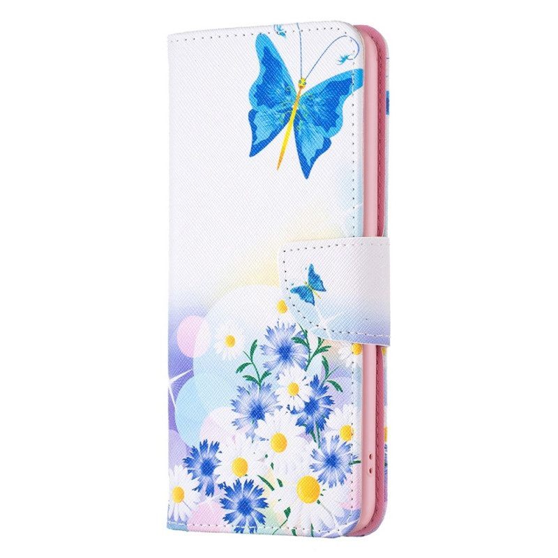 Folio-hoesje voor Samsung Galaxy S23 5G Vlinders