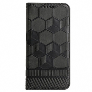 Folio-hoesje voor Samsung Galaxy S23 5G Voetbal Bal Patroon