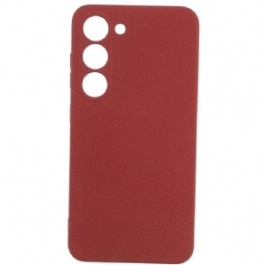 Hoesje voor Samsung Galaxy S23 5G Flexibele Siliconen Mat