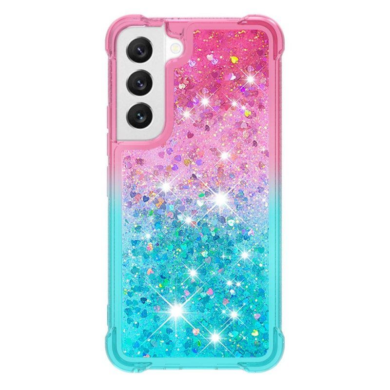 Telefoonhoesje voor Samsung Galaxy S23 5G Kleur Pailletten