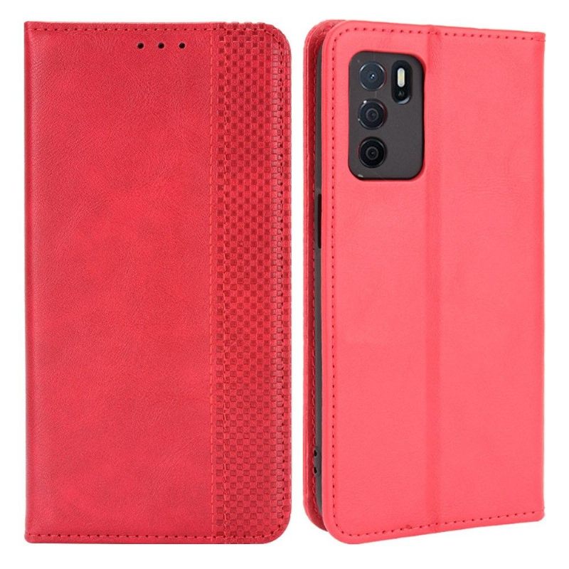 Cover voor Oppo A16 / A16s Anti-fall Leer In Cirénius-stijl