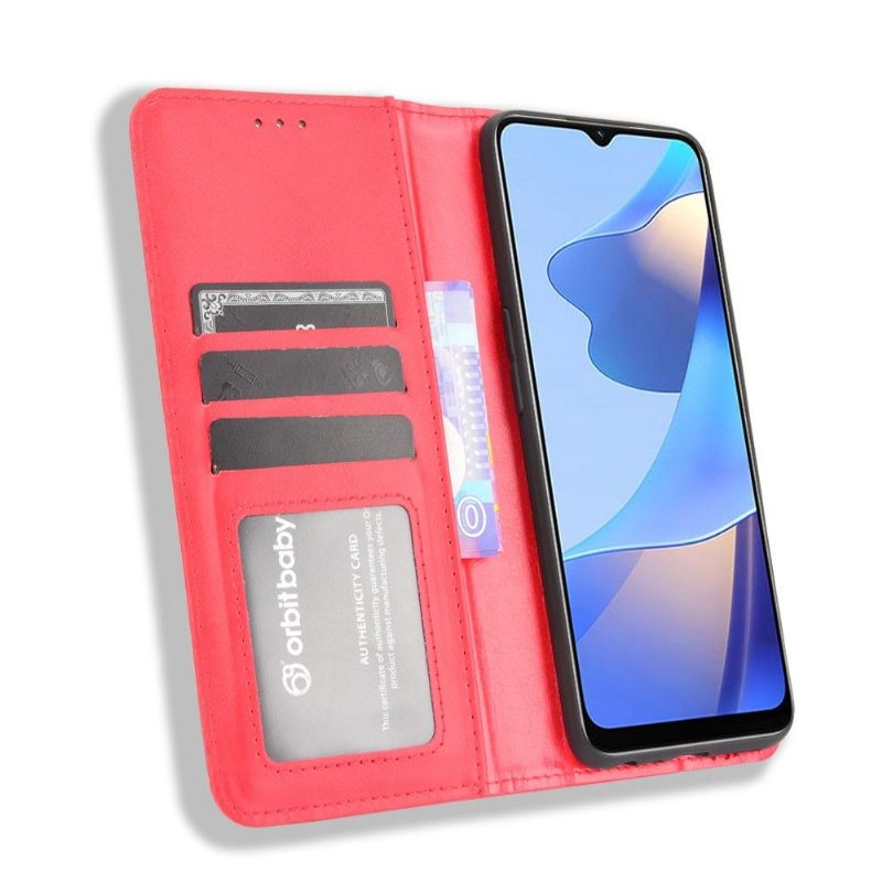 Cover voor Oppo A16 / A16s Anti-fall Leer In Cirénius-stijl