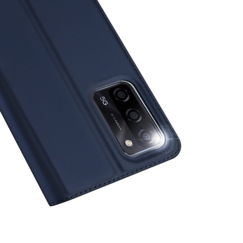 Cover voor Oppo A16 / A16s Zakelijk Satijneffect