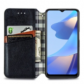 Folio-hoesje voor Oppo A16 / A16s Kub Design-kaarthouder