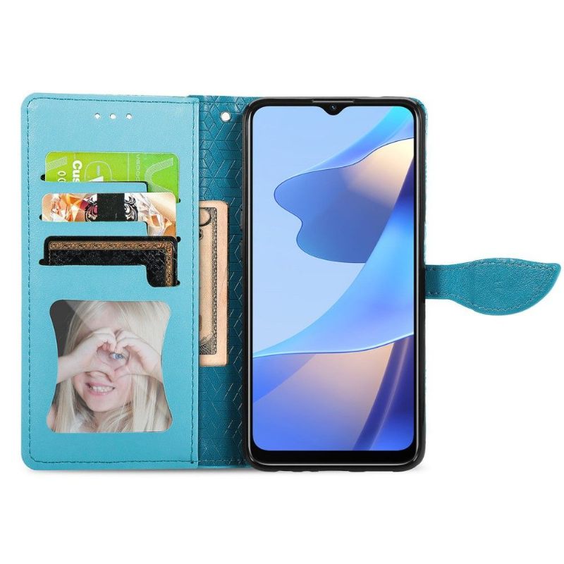 Folio-hoesje voor Oppo A16 / A16s Mandalablad