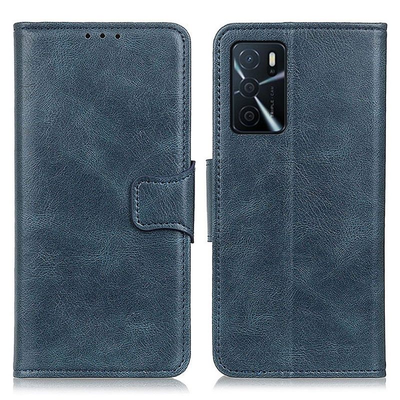 Leren Hoesje voor Oppo A16 / A16s Folio-hoesje Faux Leather Folio Stand Functie