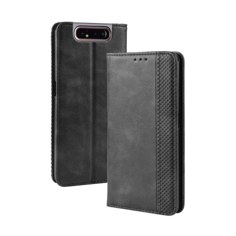 Cover voor Samsung Galaxy A80 Leerstijl Le Cirénius