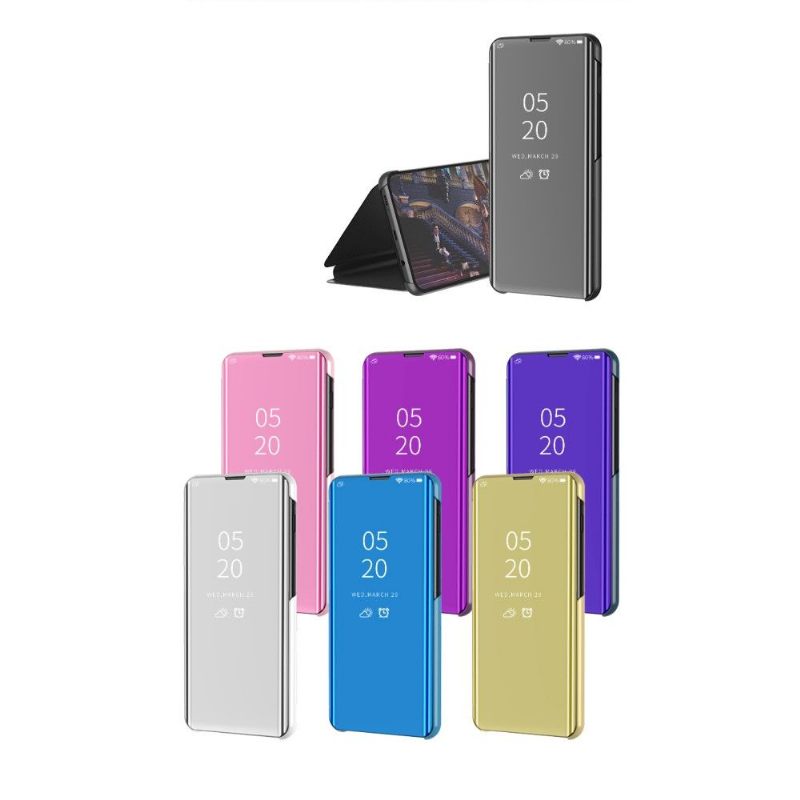 Hoesje voor Samsung Galaxy A80 Folio-hoesje Spiegeleffect