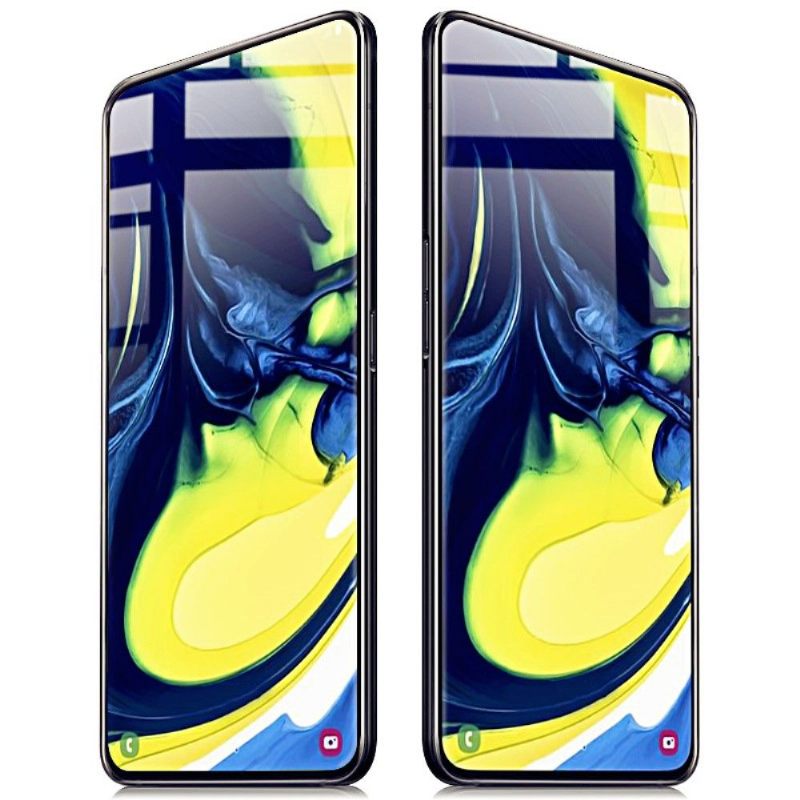 Samsung Galaxy A80 - Schermbeschermer Van Gehard Glas Op Ware Grootte