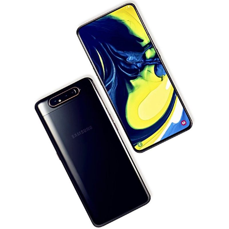 Samsung Galaxy A80 - Schermbeschermer Van Gehard Glas Op Ware Grootte