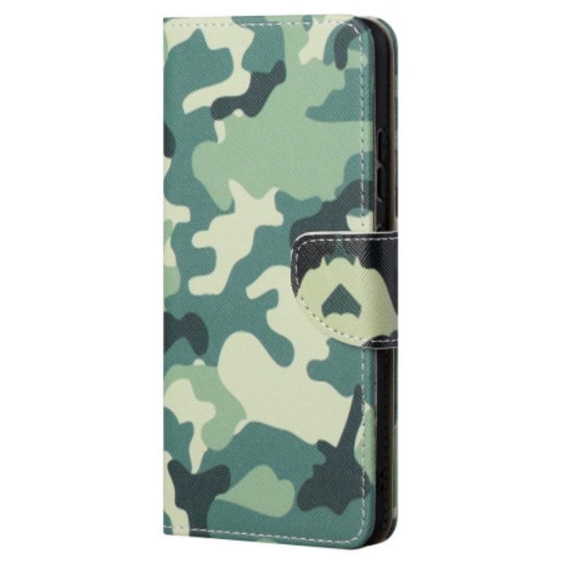 Folio-hoesje voor Samsung Galaxy S23 Ultra 5G Camouflage