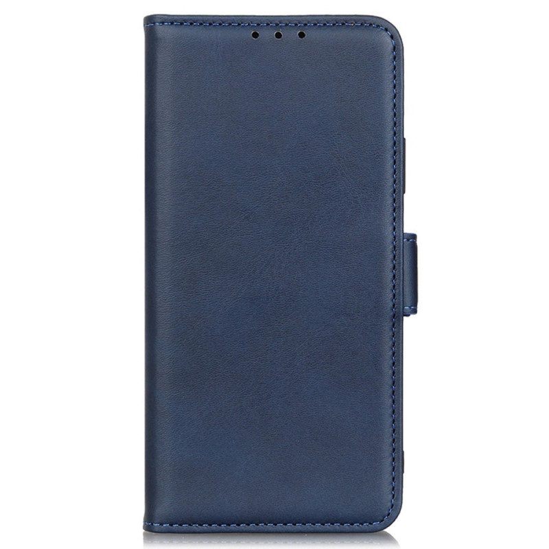 Folio-hoesje voor Samsung Galaxy S23 Ultra 5G Dubbele Sluiting