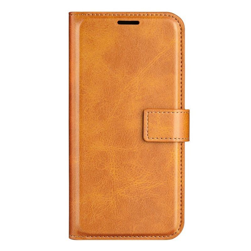 Folio-hoesje voor Samsung Galaxy S23 Ultra 5G Stijl Leer Kleur