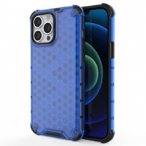 Hoesje voor iPhone 14 Pro Max Honingraatstijl