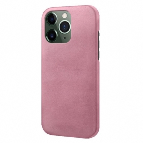 Hoesje voor iPhone 14 Pro Max Leer-effect