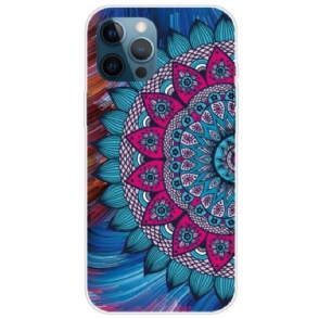 Telefoonhoesje voor iPhone 14 Pro Max Kleurrijke Mandala