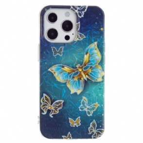 Hoesje voor iPhone 15 Pro Kostbare Vlinders