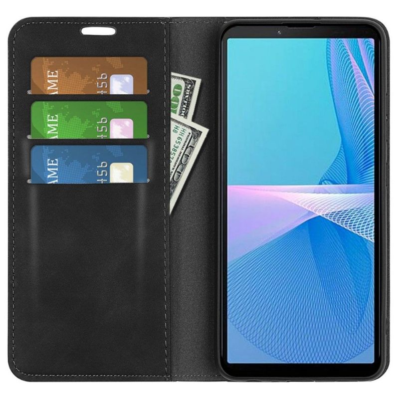 Case voor Sony Xperia 10 IV Bescherming Kunstleer Stand Functie