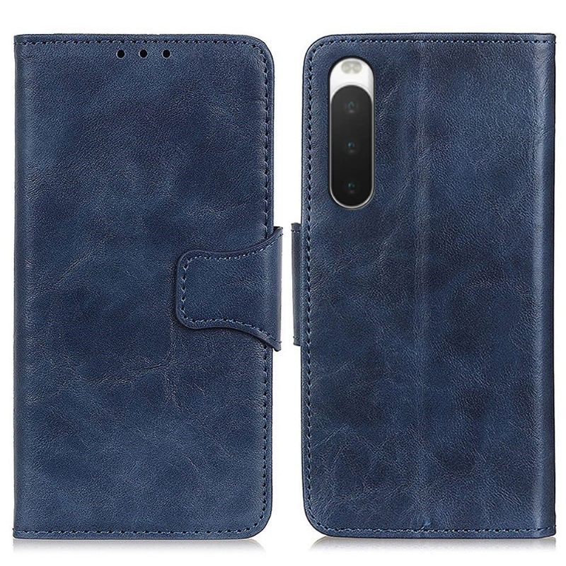 Case voor Sony Xperia 10 IV Edouard Klassiek Kunstleer