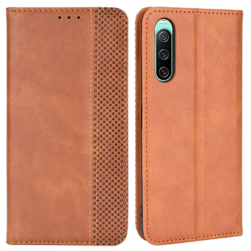 Cover voor Sony Xperia 10 IV Anti-fall De Lederen Stijl Cirénius