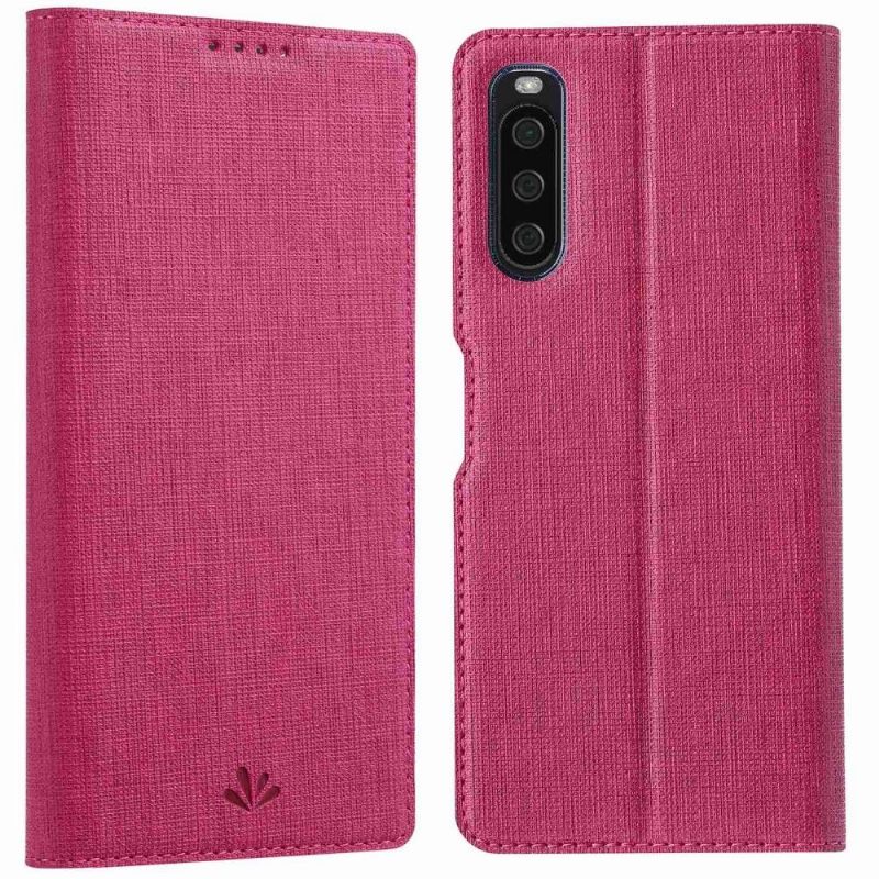 Folio-hoesje voor Sony Xperia 10 IV Anti-fall Ondersteuningsfunctie Voor Beugels