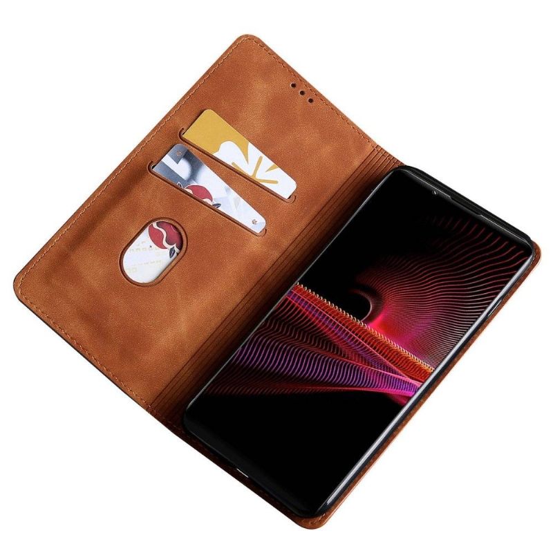 Folio-hoesje voor Sony Xperia 10 IV Leah Premium