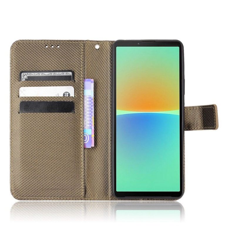 Folio-hoesje voor Sony Xperia 10 IV Lucinda Flap-kaarthouder