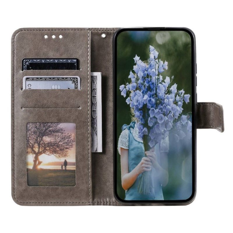 Folio-hoesje voor Sony Xperia 10 IV Zon Mandala