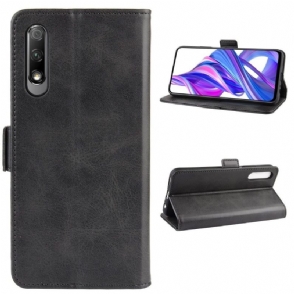 Flip Case voor Honor 9X Pro Portemonnee Leren Mat Faux Lederen Cover