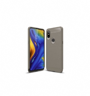 Telefoonhoesje voor Xiaomi Mi Mix 3 Koolborstel Gel