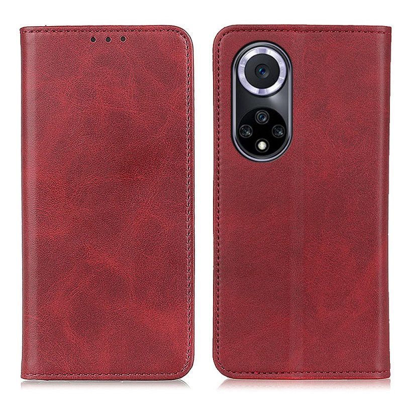 Bescherming Hoesje voor Honor 50 Folio-hoesje Elegantie Splitleer