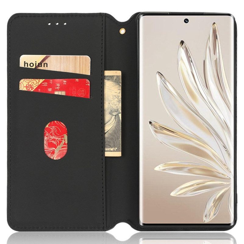 Bescherming Hoesje voor Honor 70 Folio-hoesje 3d Kubussen