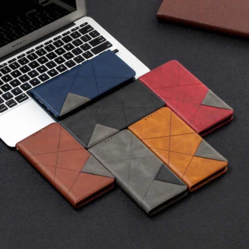 Bescherming Hoesje voor Huawei P50 Folio-hoesje Artistieke Stijl