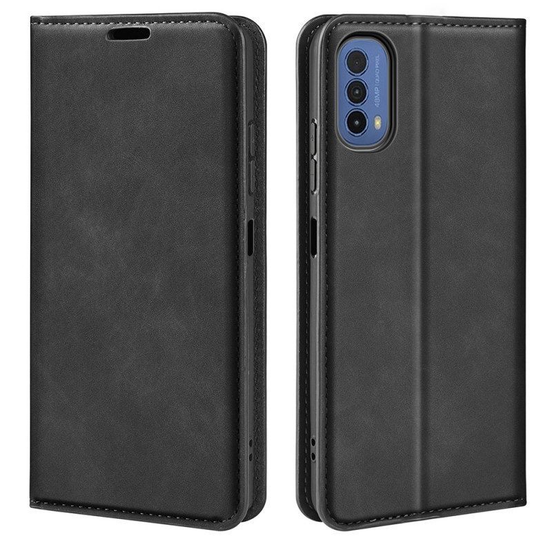 Bescherming Hoesje voor Moto E40 / E30 / E20 Folio-hoesje Huid-touch Zachtheid