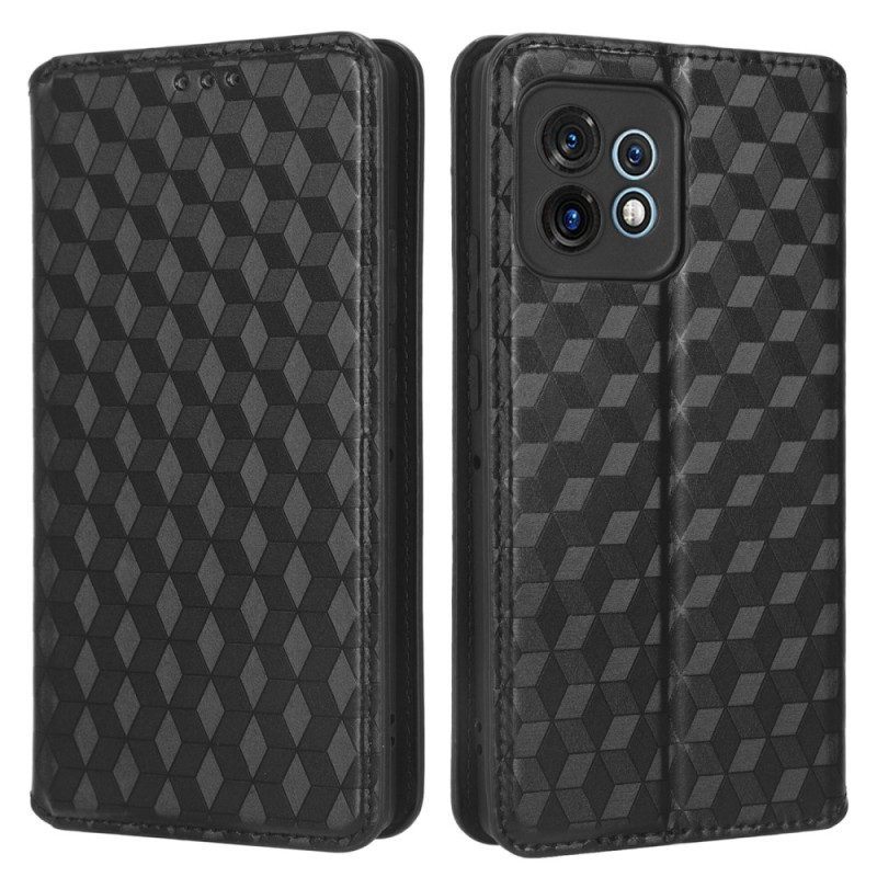 Bescherming Hoesje voor Motorola Edge 40 Pro Folio-hoesje 3d Patroon