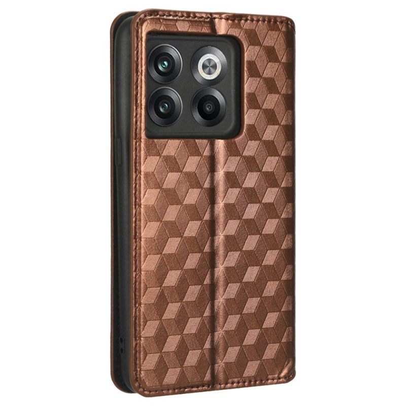 Bescherming Hoesje voor OnePlus 10T 5G Folio-hoesje 3d Patroon