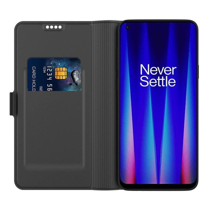 Bescherming Hoesje voor OnePlus Nord CE 3 Lite 5G Folio-hoesje Stijl Leer