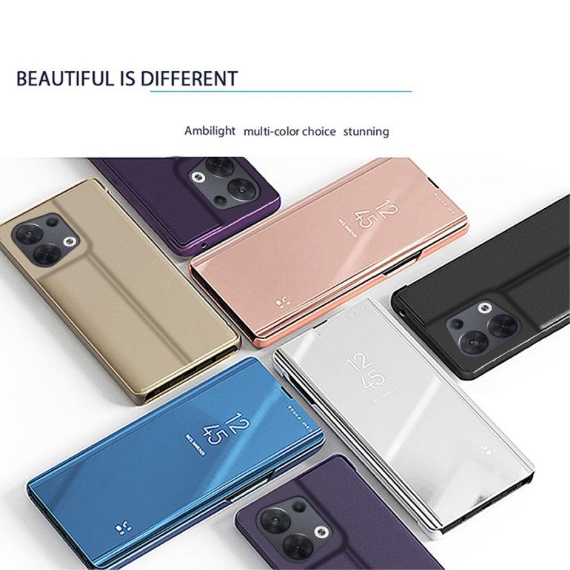 Bescherming Hoesje voor Oppo Reno 8 Pro Spiegel