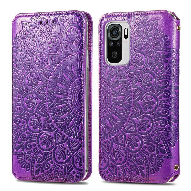 Bescherming Hoesje voor Poco M5s Folio-hoesje Intense Mandala