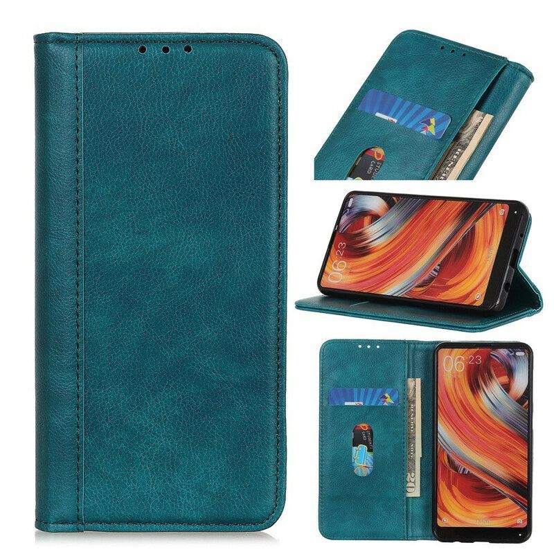 Bescherming Hoesje voor Samsung Galaxy A52 4G / A52 5G / A52s 5G Folio-hoesje Elegantie Split Litchi Leer