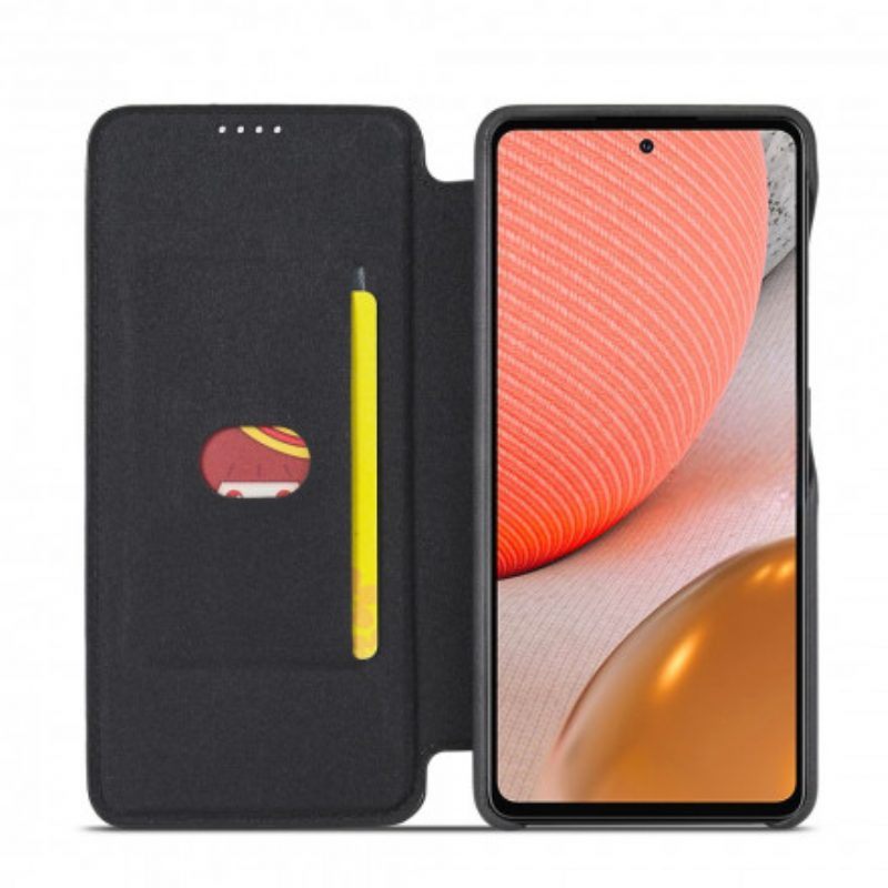 Bescherming Hoesje voor Samsung Galaxy A52 4G / A52 5G / A52s 5G Folio-hoesje Lc.imeeke Ledereffect