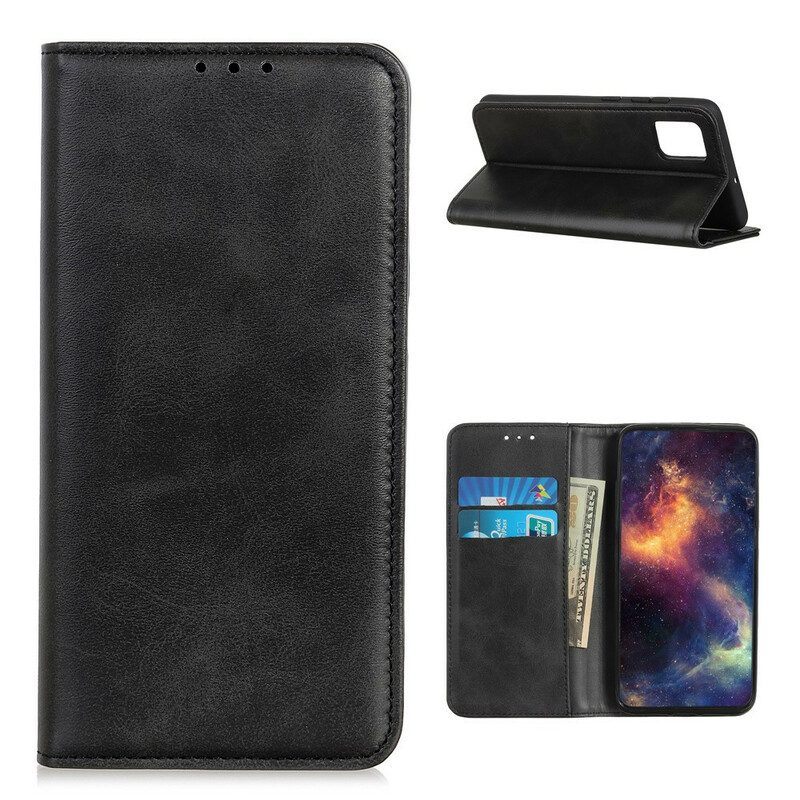 Bescherming Hoesje voor Samsung Galaxy A52 4G / A52 5G / A52s 5G Folio-hoesje Vintage Gespleten Leer