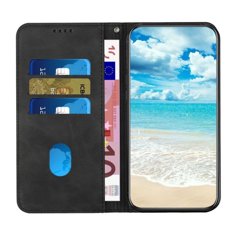 Bescherming Hoesje voor Samsung Galaxy A54 5G Folio-hoesje Stijl Leer 3d-patroon