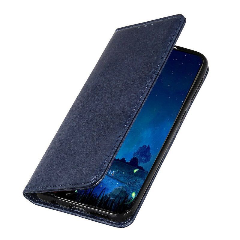 Bescherming Hoesje voor Samsung Galaxy M12 / A12 Folio-hoesje Gespleten Leerstijl