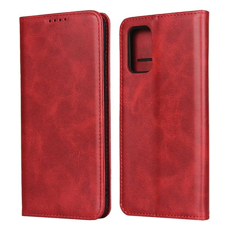 Bescherming Hoesje voor Samsung Galaxy S20 Plus / S20 Plus 5G Folio-hoesje Echt Leer