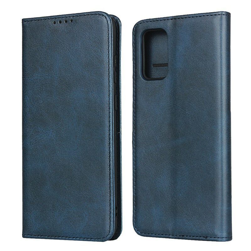 Bescherming Hoesje voor Samsung Galaxy S20 Plus / S20 Plus 5G Folio-hoesje Echt Leer