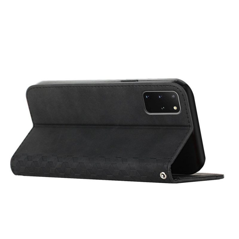 Bescherming Hoesje voor Samsung Galaxy S20 Plus / S20 Plus 5G Folio-hoesje Geo Leereffect