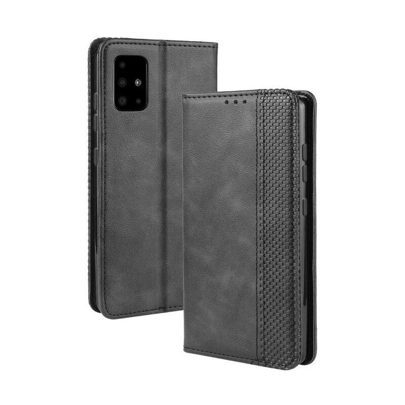 Bescherming Hoesje voor Samsung Galaxy S20 Plus / S20 Plus 5G Folio-hoesje Gestileerd Vintage Leereffect