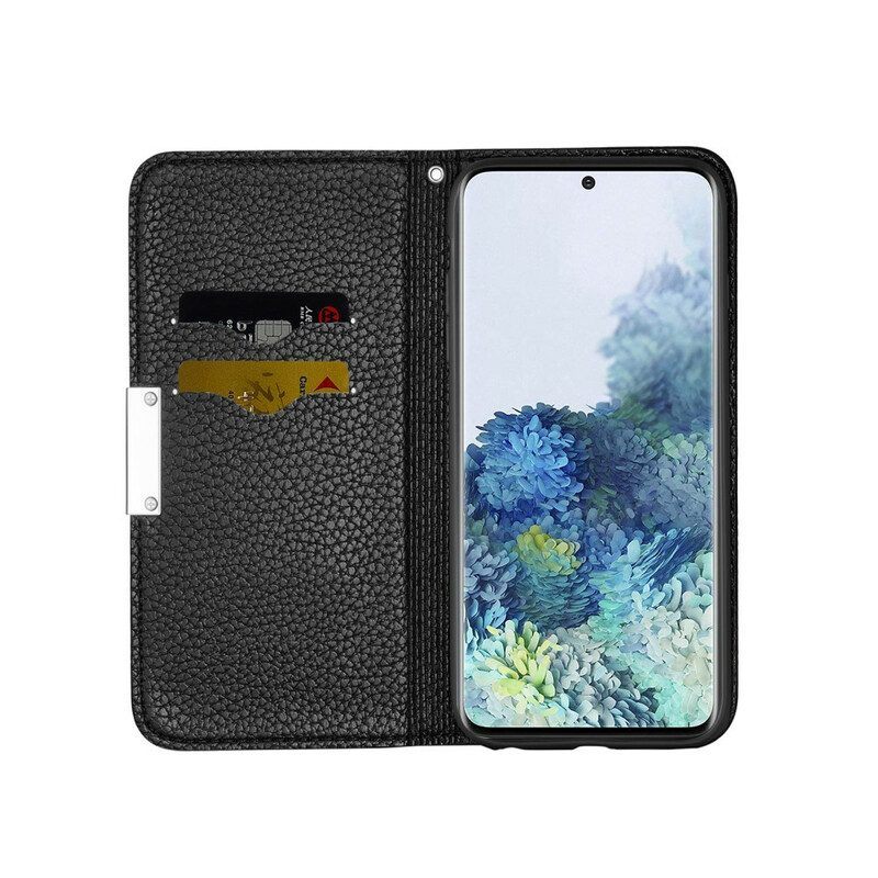 Bescherming Hoesje voor Samsung Galaxy S20 Plus / S20 Plus 5G Folio-hoesje Litchi Ultra Chic Kunstleer